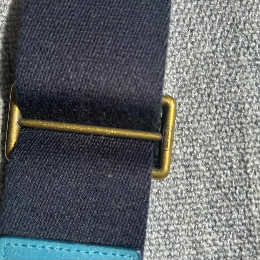 Coach Navy and Teal Strap - Picture 4 of 5